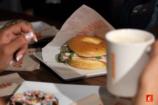 Plateau repas chez Dunkin