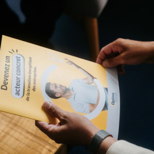 Brochure sur la transition énergétique des entreprises.