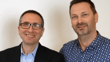 Patrick Grange et Jacques Bedun repreneur du réseau Envia Cuisines.