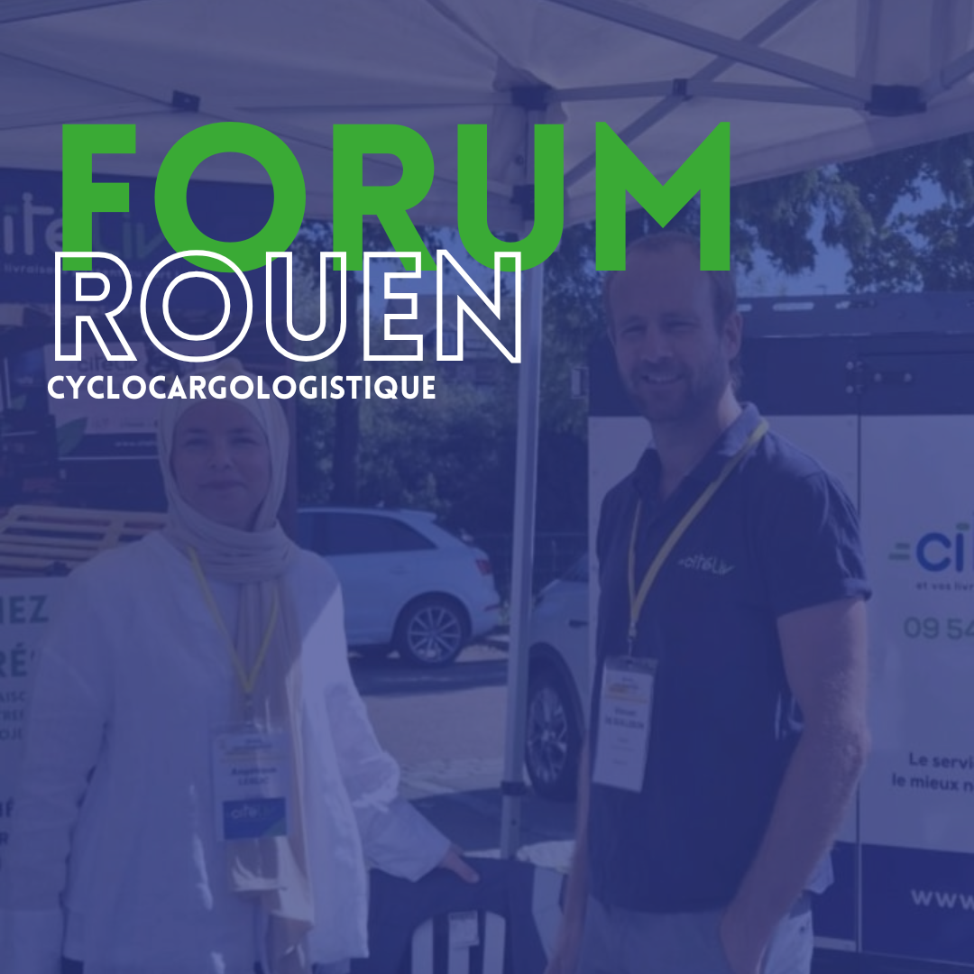 🚲 retour sur une belle journee au forum de la cyclologistique de rouen 1