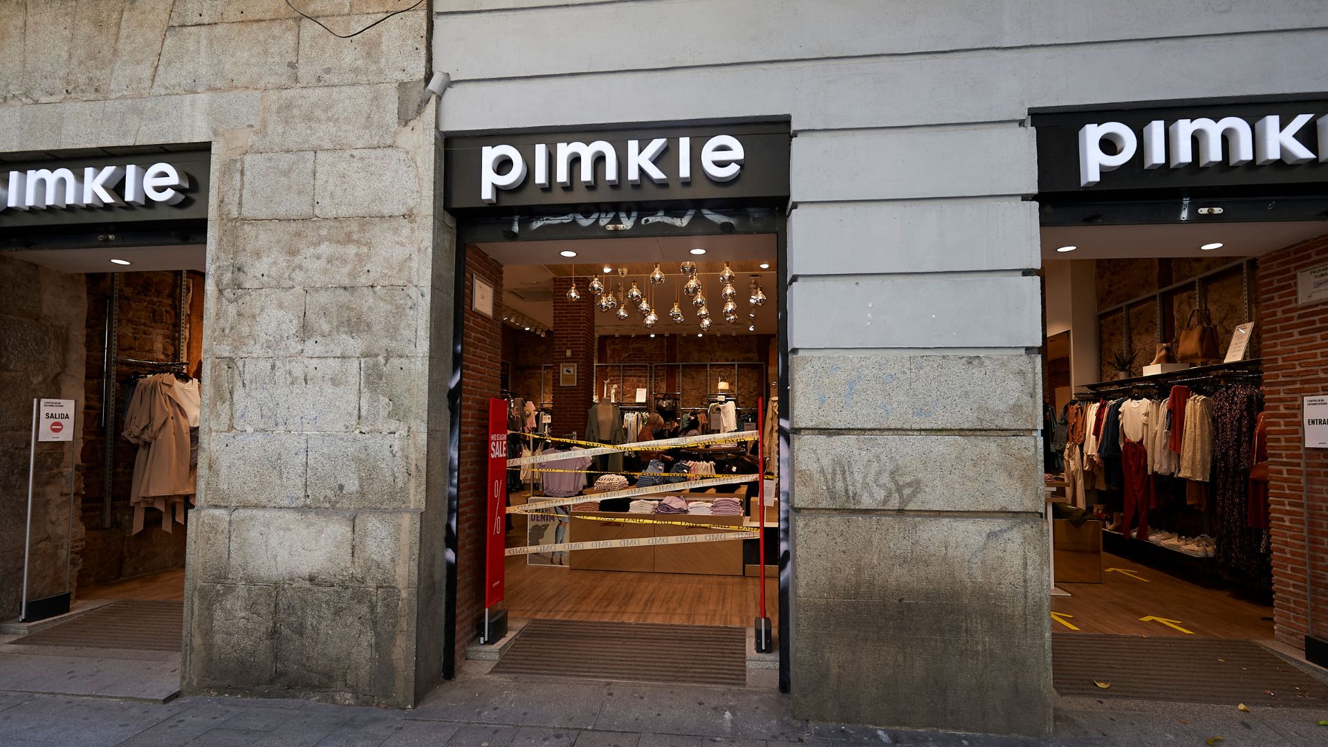 Devanture d'une boutique Pimkie