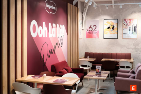 vue de l'intérieur d'un restaurant