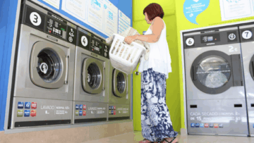 interior lavandería la wash