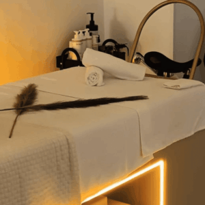 El interior de un Japanese Head Spa.