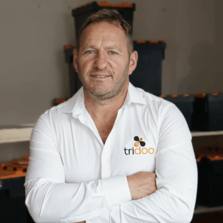 Jean Luc Baclet posant pour son interview