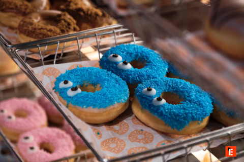 Dunuts bonhomme bleu