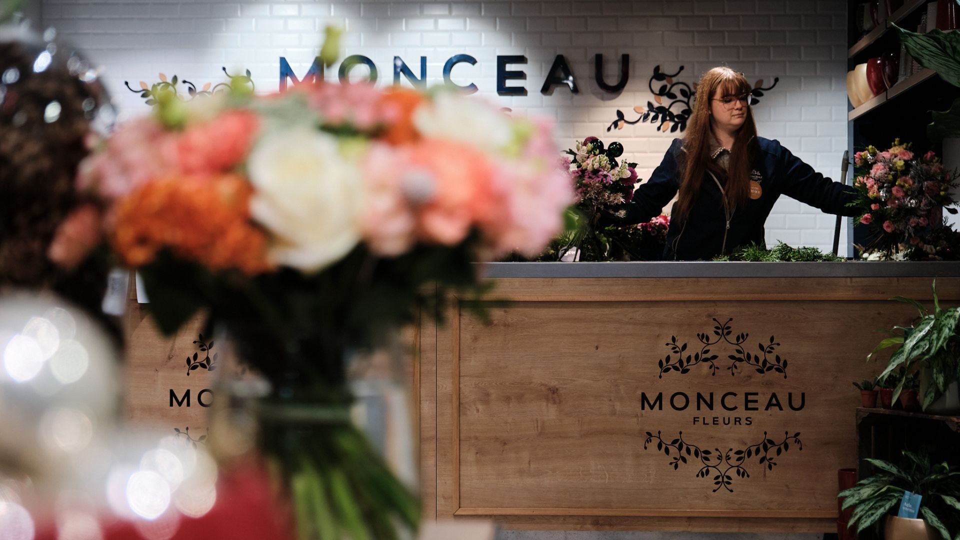 Comptoir Monceau fleurs boutique vendeuse