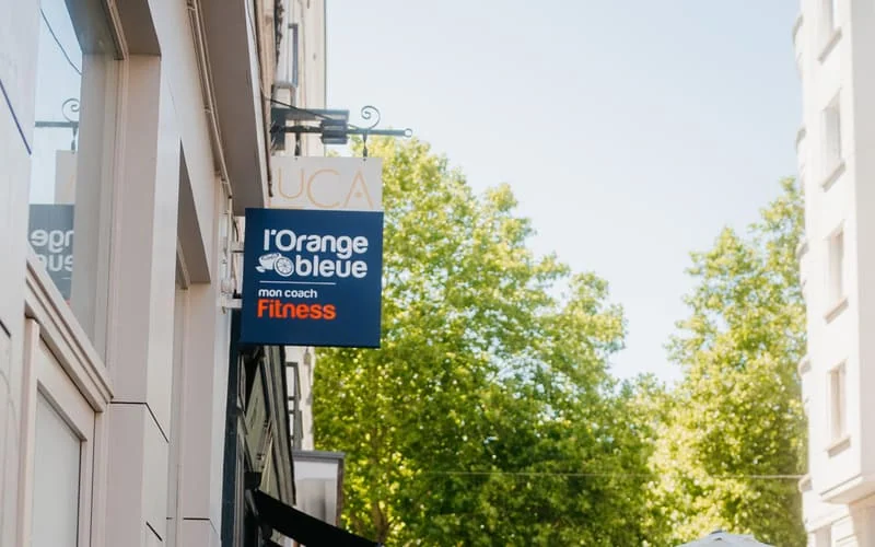 Devanture l'Orange bleue