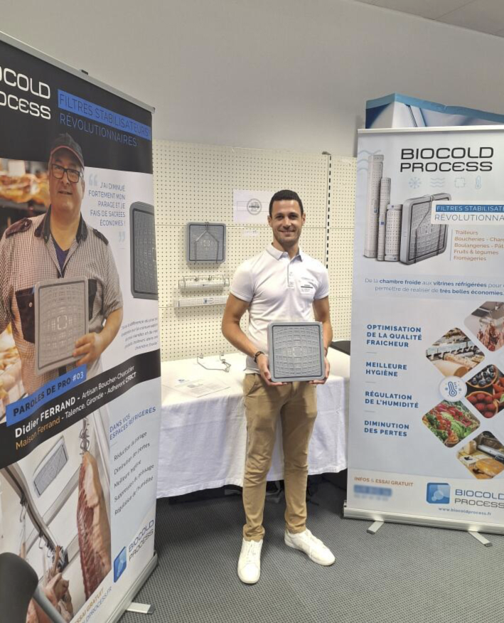 Nos franchisés BIOCOLD PROCESS présents au Salon SCARMOR