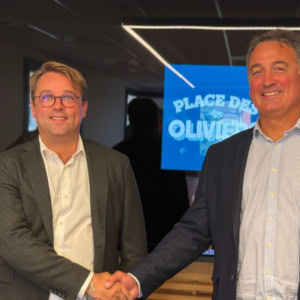 David Mulliez, nouveau dirigeant de l'enseigne Place des Oliviers.