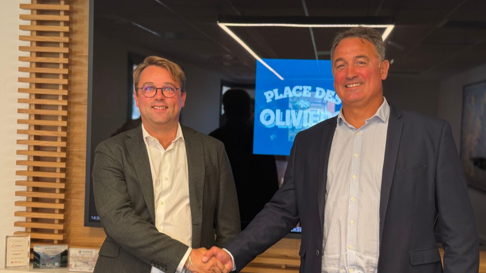 David Mulliez, nouveau dirigeant de l'enseigne Place des Oliviers.
