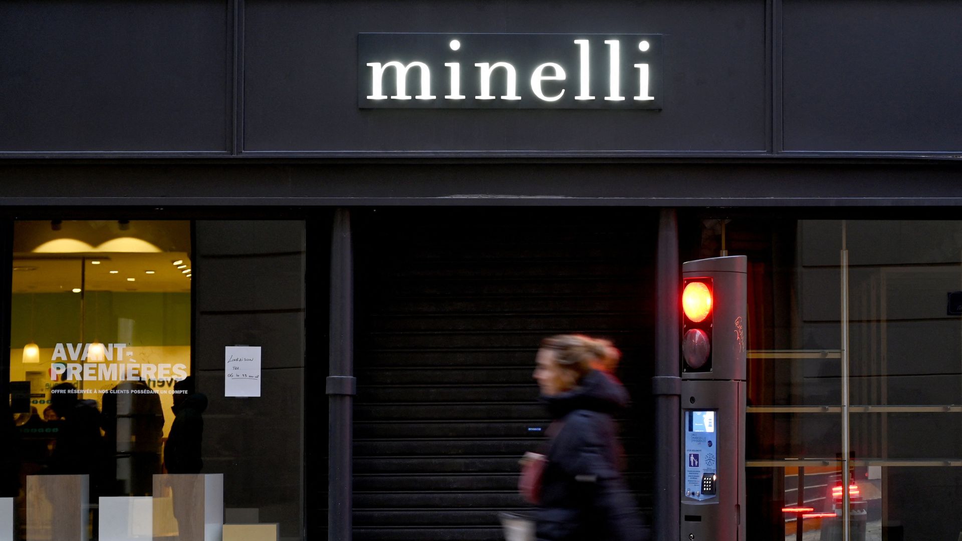 Boutique Minelli, via Nicolas TUCAT / AFP