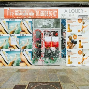 Commerce fermé à céder