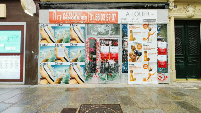 Commerce fermé à céder