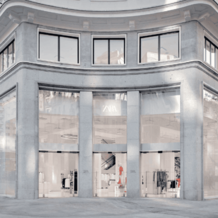 entrada zara flagship store