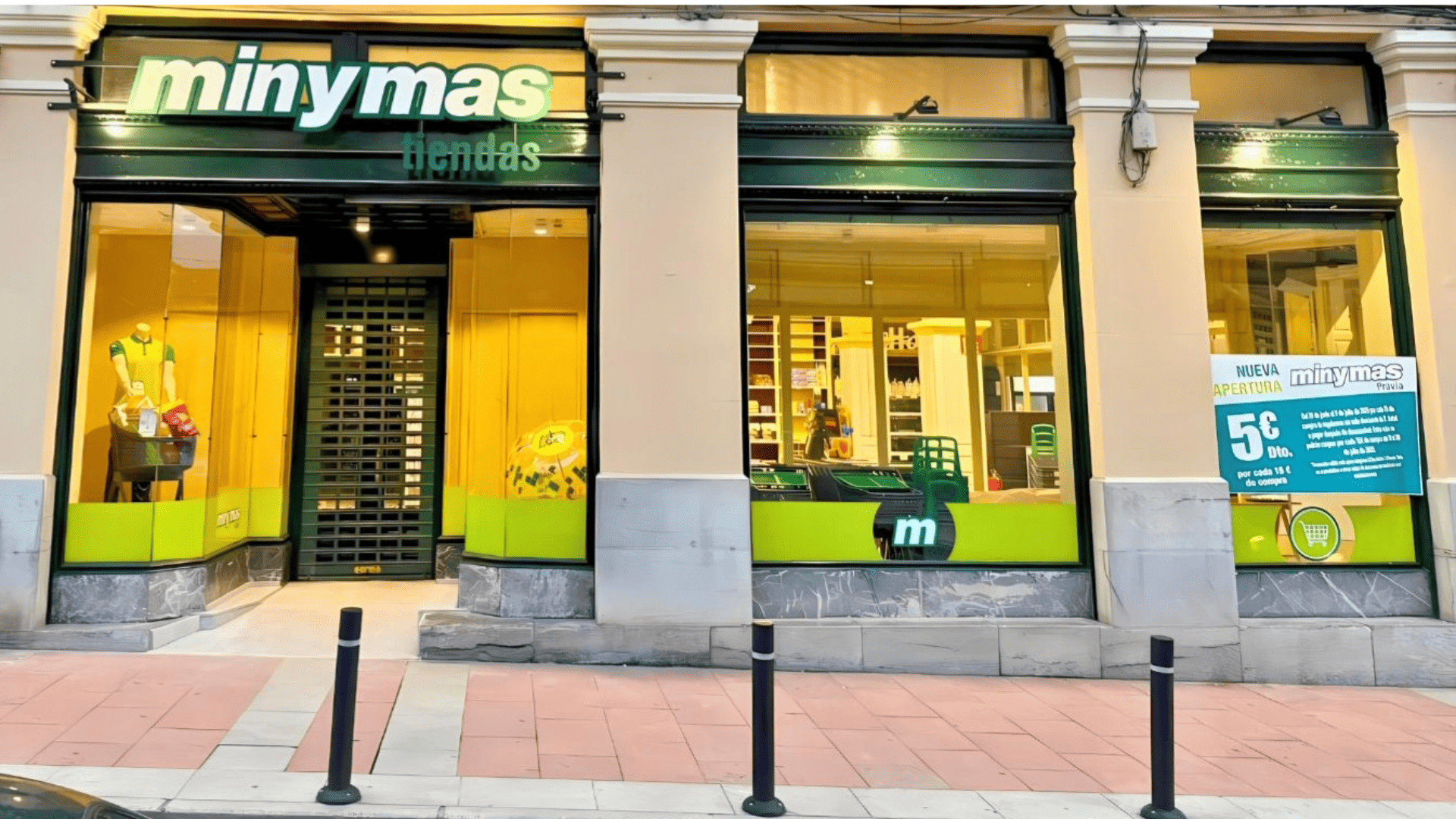 exterior tienda minymas