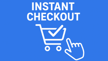 imagen donde se puede leer instant checkout