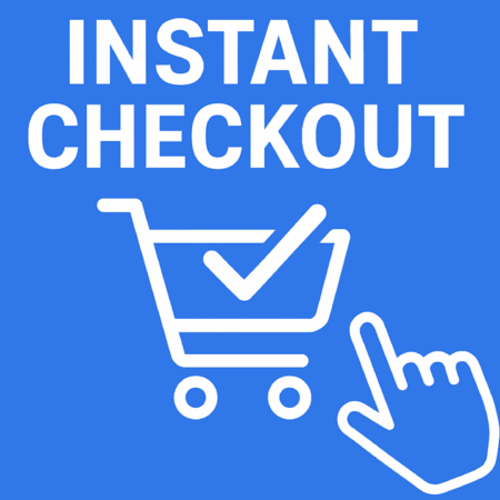 imagen donde se puede leer instant checkout