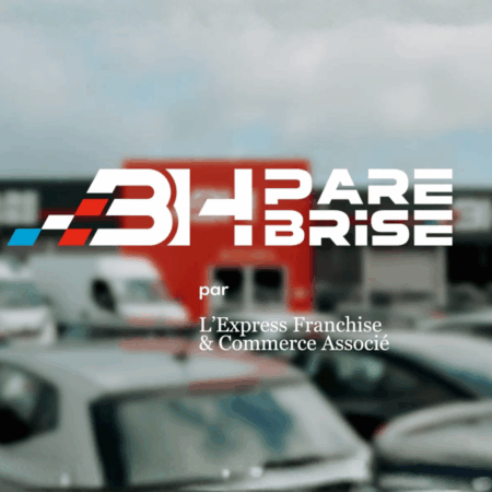 Vue d'un parking pour illustrer la vidéo de marque de bh pare brise