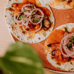 comida vegetariana de la galla