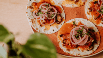 comida vegetariana de la galla