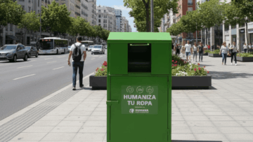 contenedor tienda humana calle