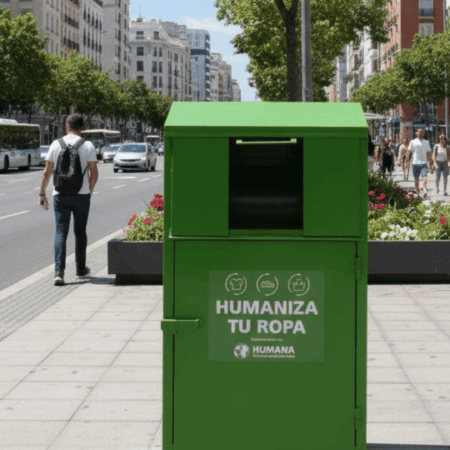 contenedor tienda humana calle