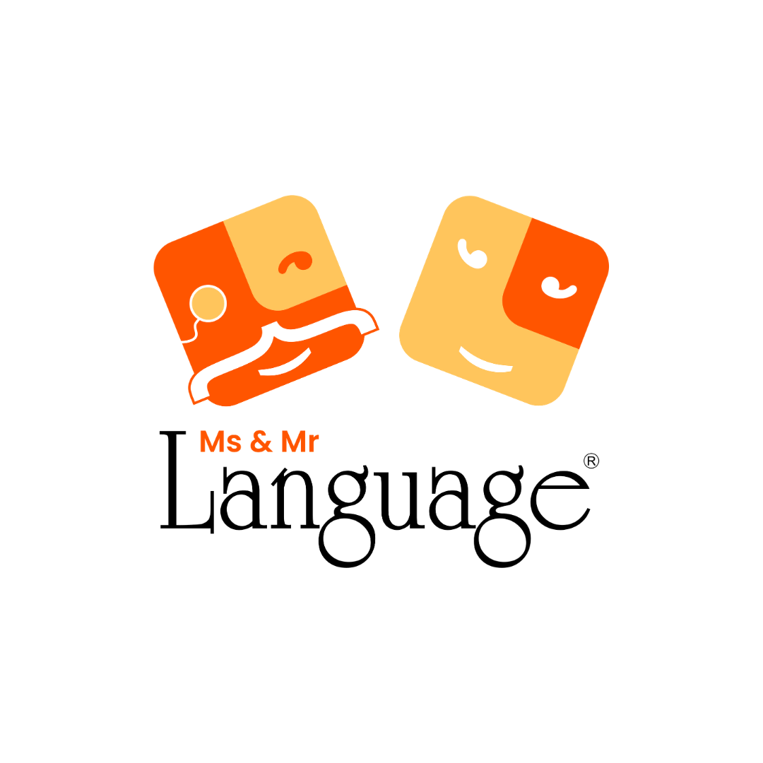 logo franquicia ms & mr language