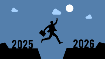 paso del año 2025 al 2026 figura hombre saltando