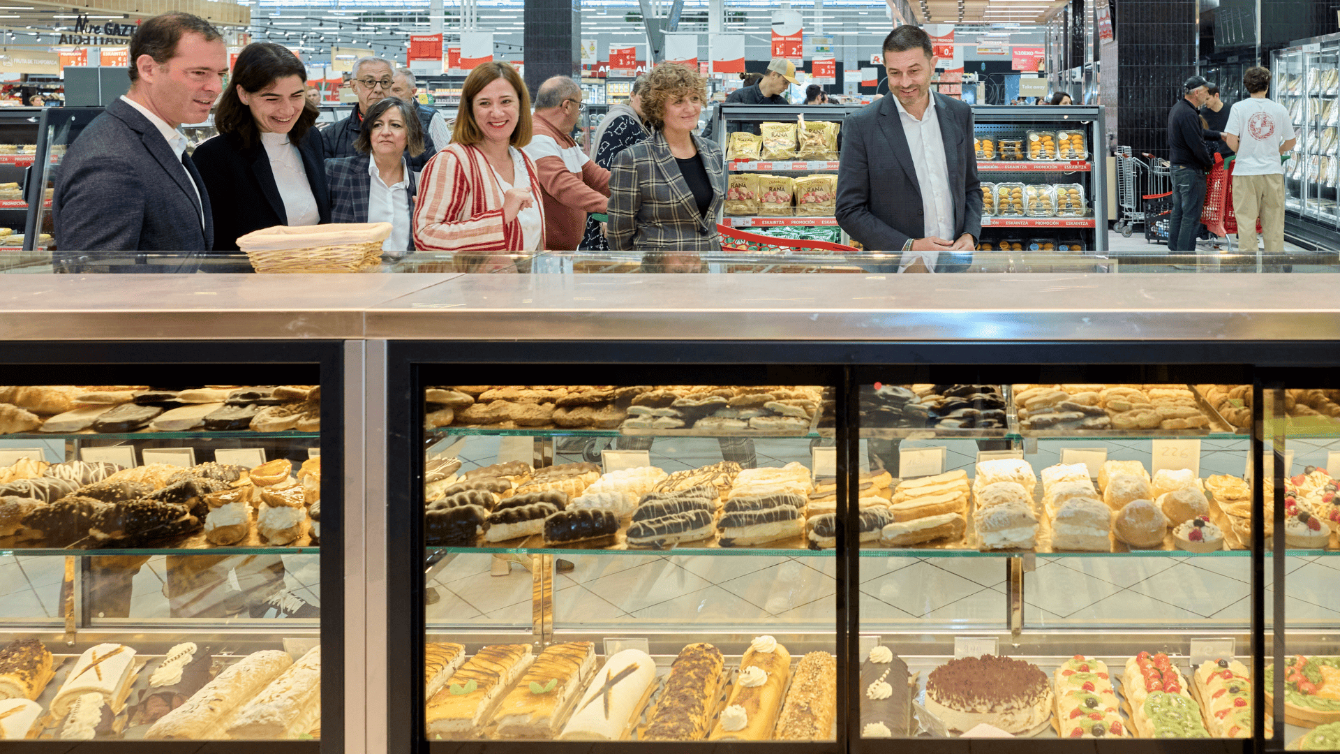 pasteles en tienda alcampo