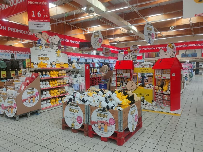 productos animales marca snoopy en alcampo