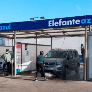 centros de lavado elefante azul