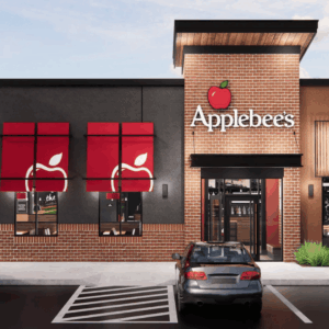 Fachada del restaurante Applebee's con logo.