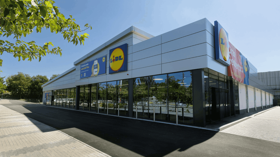 exterior lidl calle