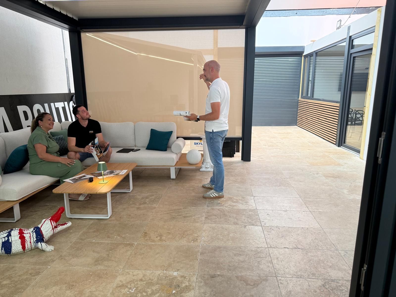 Lancement de la nouvelle pergola bioclimatique Soléa chez La Boutique du Store