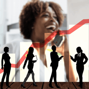 gráfica mujeres empresarias