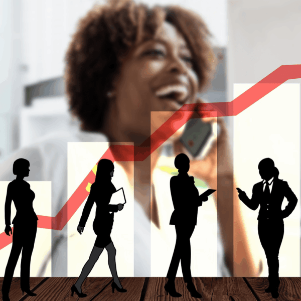 gráfica mujeres empresarias