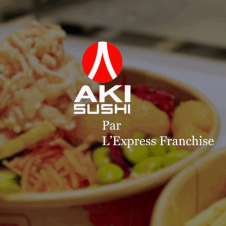 Bol de sushi avec garnitures variées.