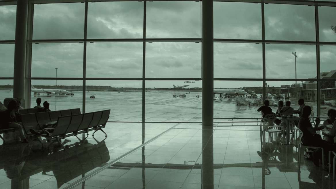 sala de espera en aeropuerto barcelona