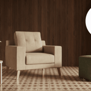 divano, tavolo e pouf dell’insegna Divani Store