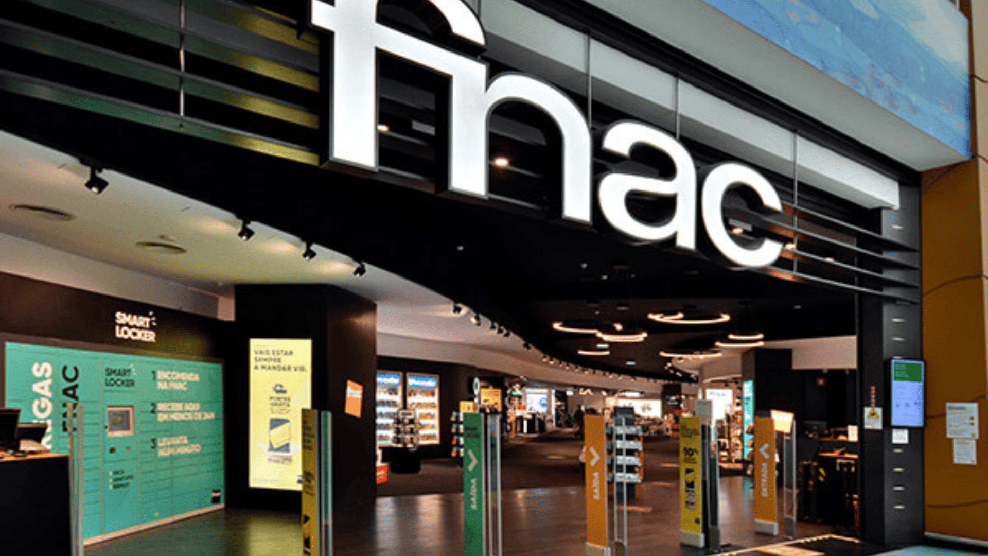 entrada tienda fnac logo