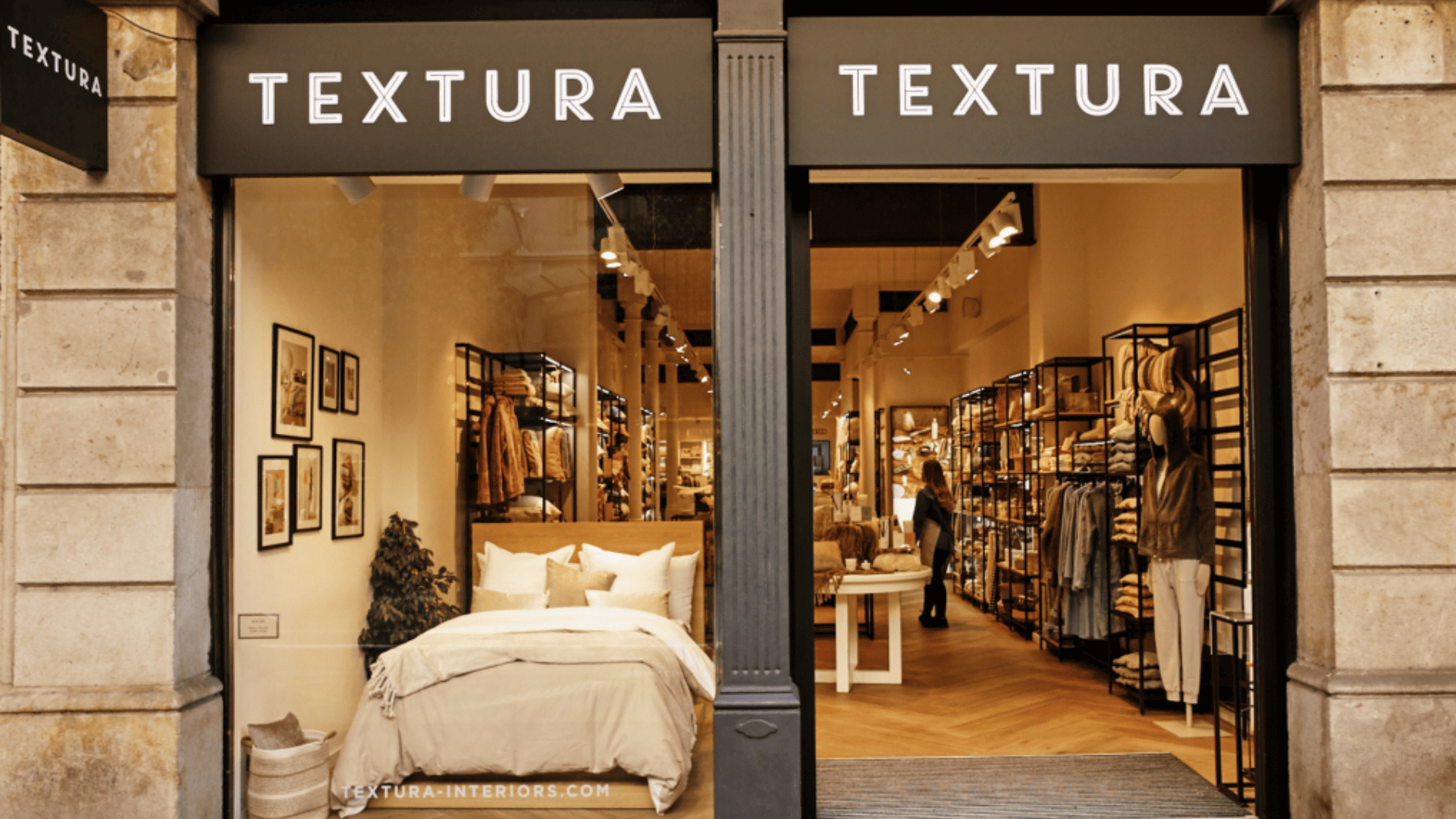 exterior tienda textura entrada