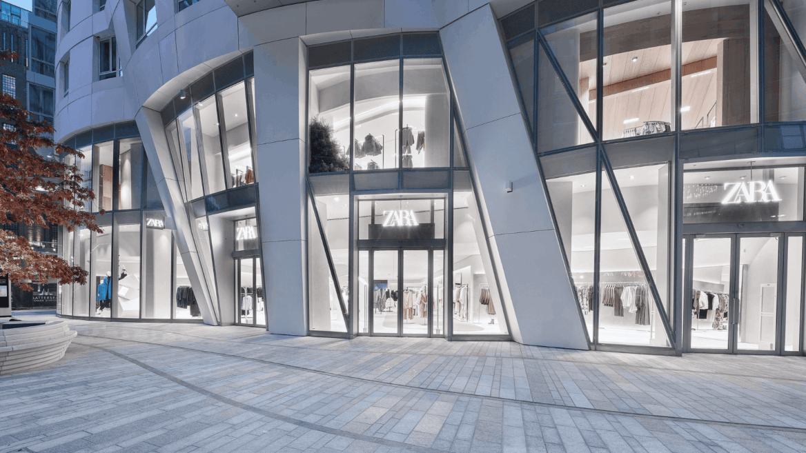 exterior tienda zara calle