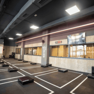 interior centro deporte distrito estudio