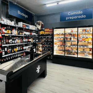 interior supermercado unide