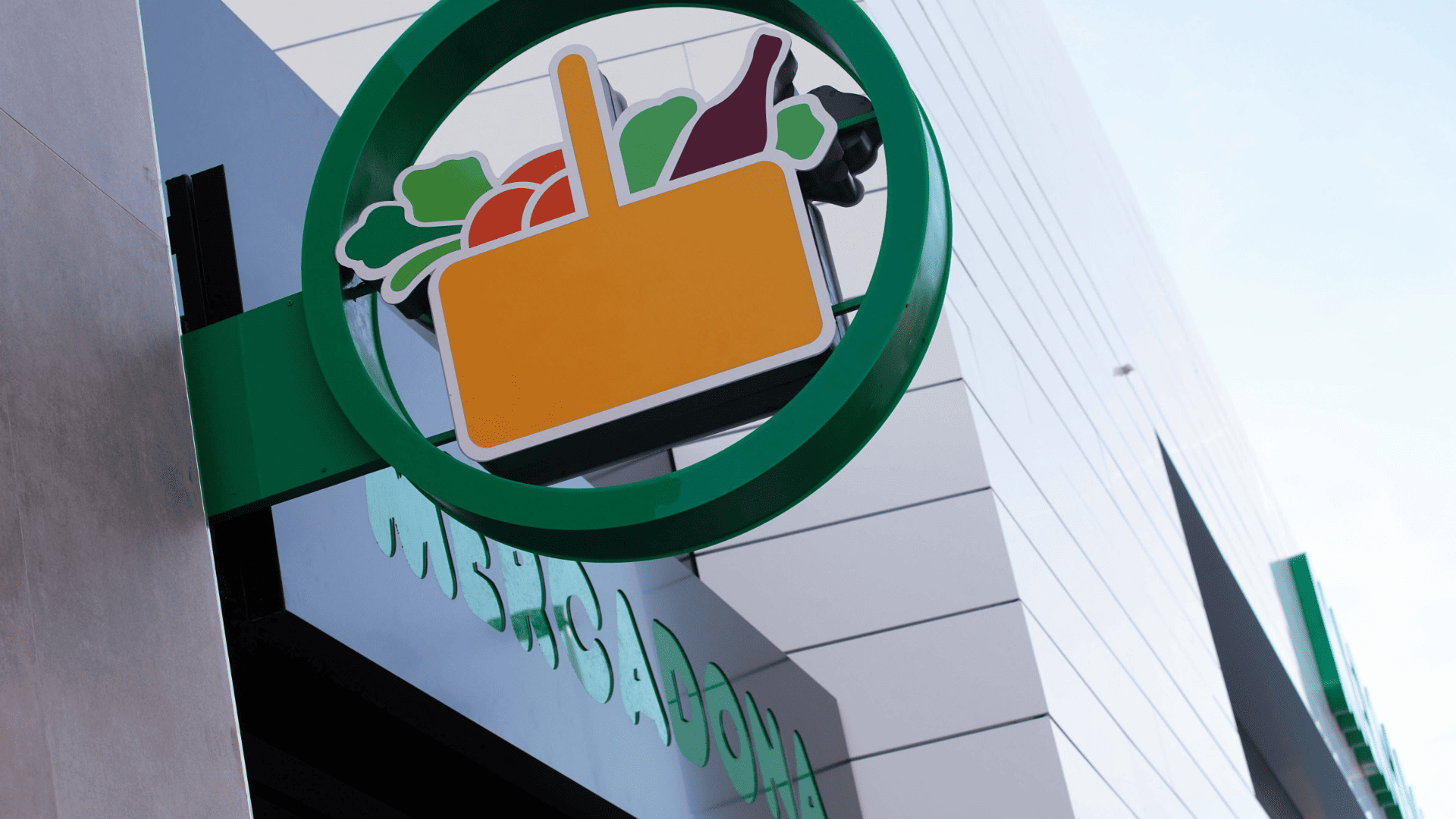 letrero de supermercado mercadona