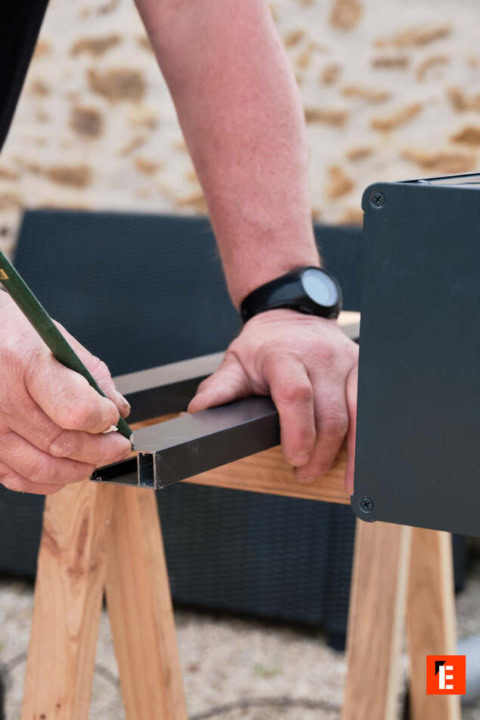 marquage précis dun tube métallique