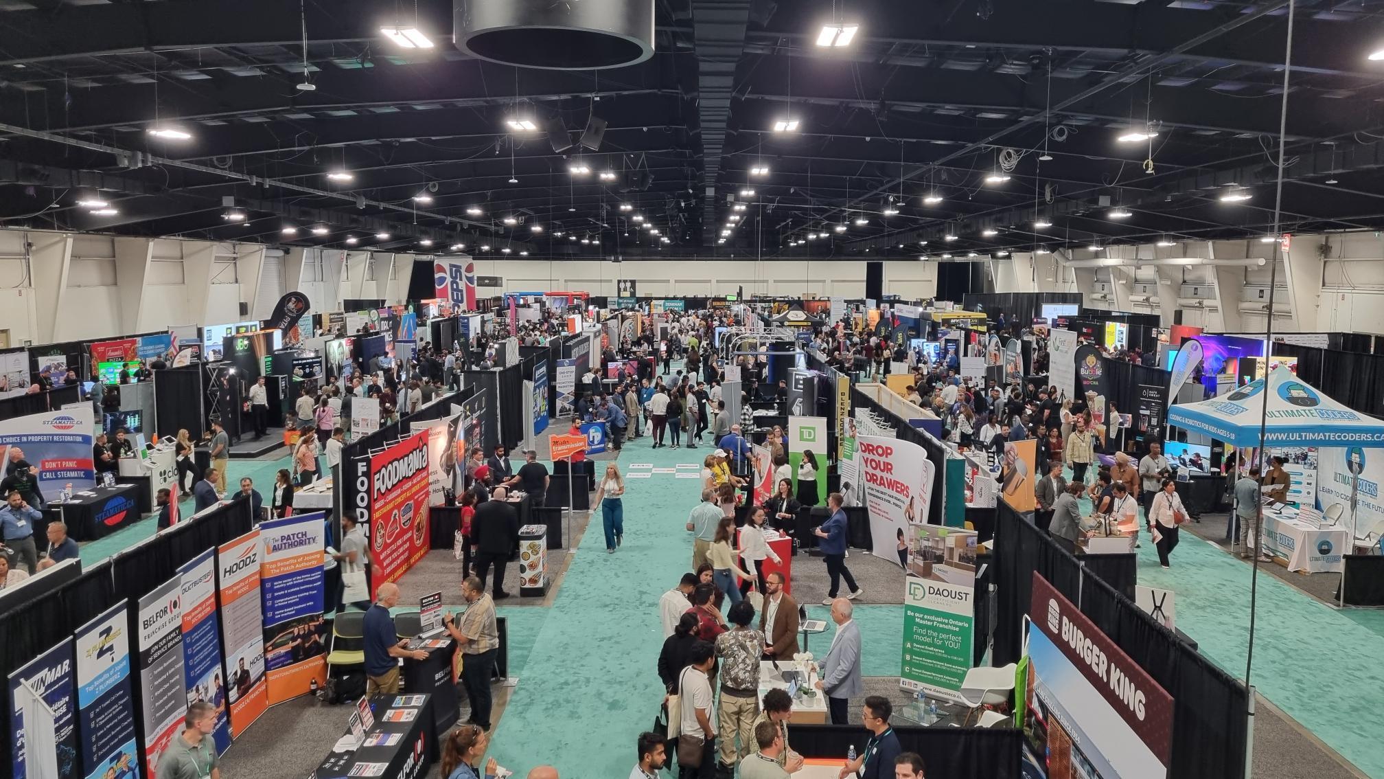 view from the top of an event with the franchise daoust