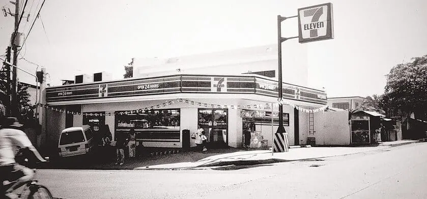 antigua tienda de 7 eleven