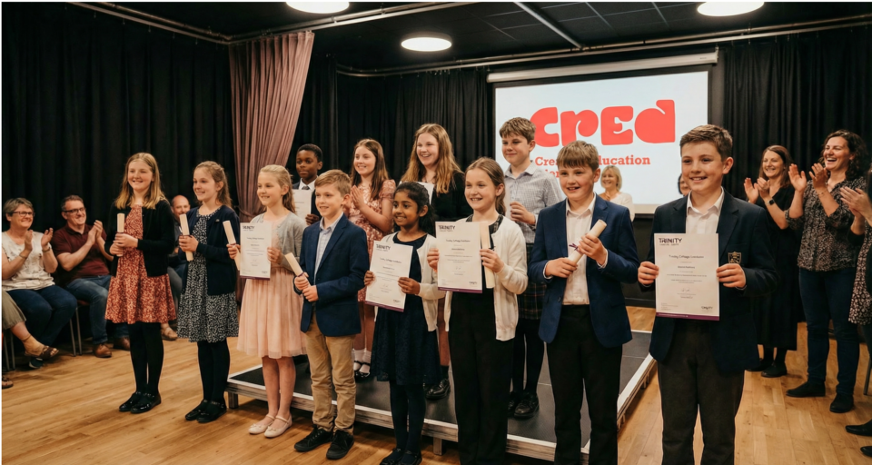 cred international valorise l’excellence en théâtre éducatif avec la certification trinity college london